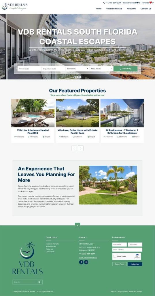 Affordable Vacation Home Management Web Design Costs in Cape Town, South Africa: Boost Your Rental Success
