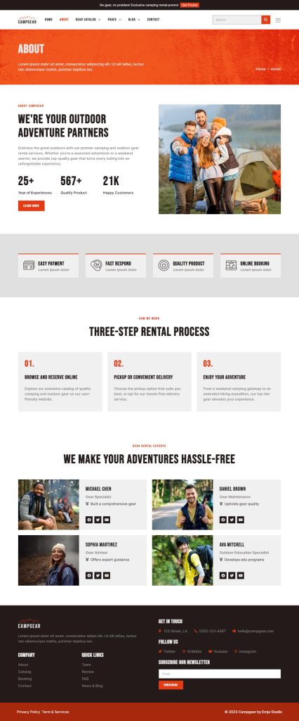 Affordable Adventure Gear Rentals Web Design Cost in Dodoma, Tanzania: Boost Your Business Today!